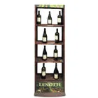 Espositore pubblicitario per vino